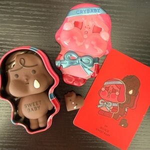 Crying For Love. Sweet Baby Crybaby Figurine Set.  From Pop Mart